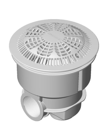 SUMIDERO NORM REJILLA ANTIVORTEX SALIDA 2" CAUDAL 15m3 ASTRALPOOL
