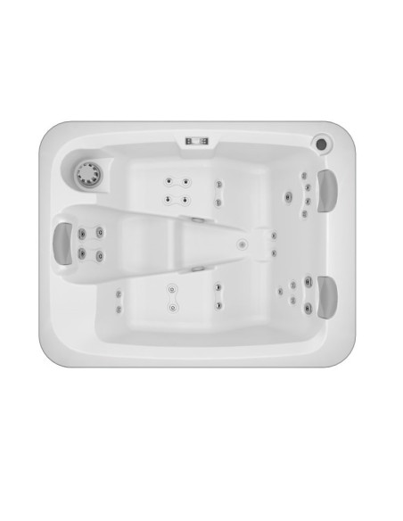 SPA EQUILIBRE-E BLANCO M.INFINITY+Jets inox+OZONO+LED+Cubierta (3 PLAZAS) Residencial ASTRALPOOL    