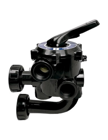 VALVULA SELECTORA CLASSIC PLUS 1-1/2" VAR.3 CON RACORES Y JUNTAS  ASTRALPOOL