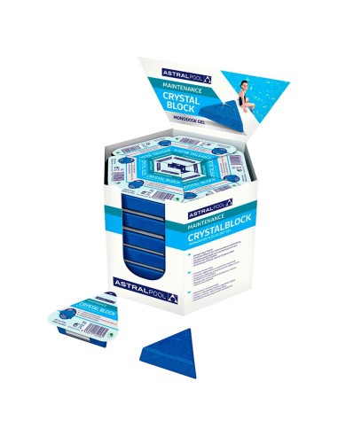 CRYSTAL BLOCK - FLOCULANTE GEL MONODOSIS  ASTRALPOOL                                                