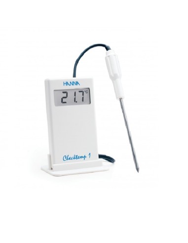 TERMÓMETRO DE BOLSILLO CON SONDA DE PENETRACIÓN Y 1 M CABLE. CHECKTEMP HANNA