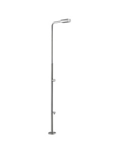 DUCHA ANGEL CON GRIFO LAVAPIES ACERO INOX ASTRALPOOL