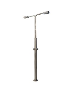 DUCHA ANGEL ACERO INOX. AISI-304 CON 2 ROCIADORES ASTRALPOOL