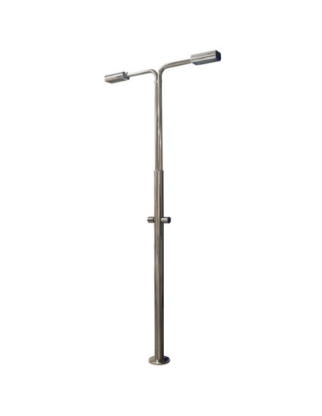 DUCHA ANGEL ACERO INOX. AISI-304 CON 2 ROCIADORES ASTRALPOOL