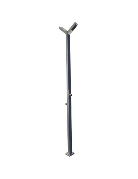 DUCHA TEMPORIZADA CON 2 ROCIADORES ACERO INOX. AISI-304 PULIDO ASTRALPOOL