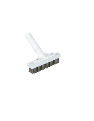 CEPILLO RECTO 165 mm CLASSIC SOPORTE ALUM. PELO INOX - CLIP ASTRALPOOL                              