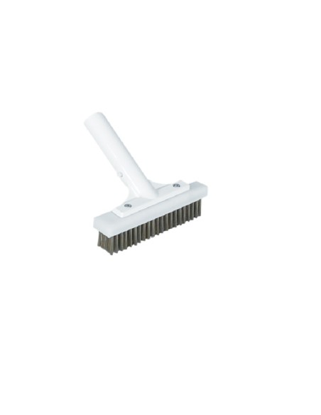 CEPILLO RECTO 165 mm CLASSIC SOPORTE ALUM. PELO INOX - CLIP ASTRALPOOL                              