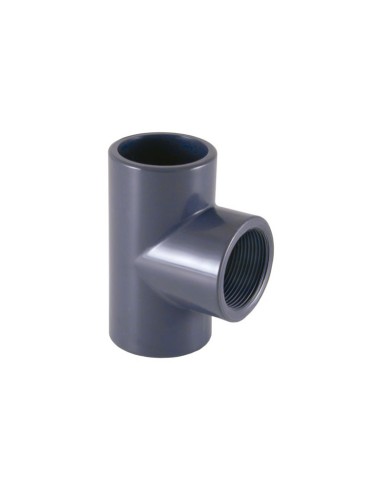 TE MIXTA 90º PVC encolar y roscar CEPEX