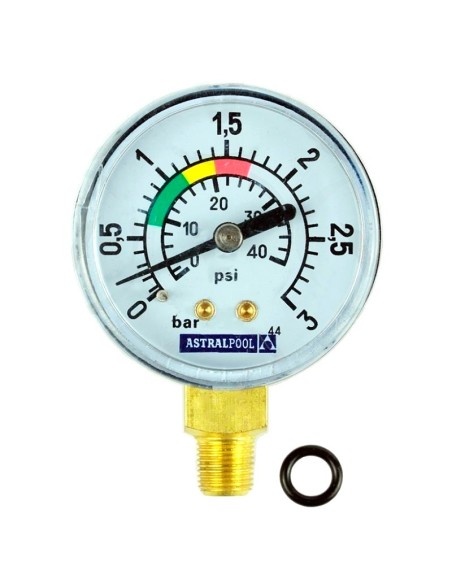 MANOMETRO 1/8" 3KG/CM RECAMBIO ASTRALPOOL                                                           