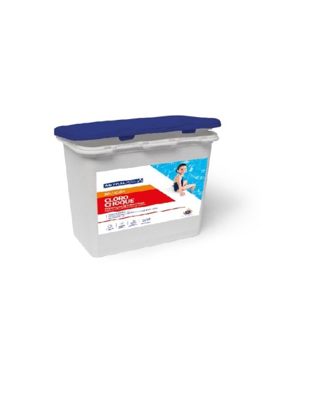 CLORO CHOQUE EN TABLETA 20Gr. ENVASE 1 Kg ASTRALPOOL                                                