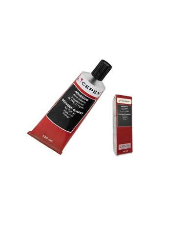 ADHESIVO PVC-U Tubo 125 cc CEPEX                                                                    