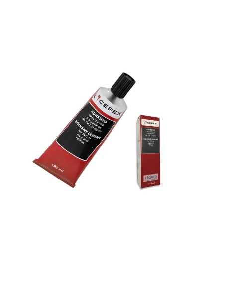 ADHESIVO PVC-U Tubo 125 cc CEPEX                                                                    