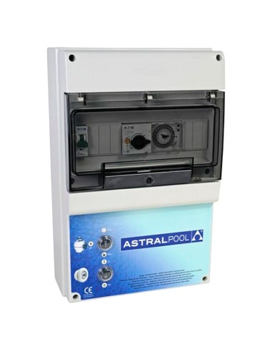 ARMARIO DE PROTECCION BOMBA + TRANSFORMADOR + CONTROL DE LUZ  ASTRALPOOL