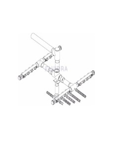 CONJUNTO COLECTOR BP.1600-110 RECAMBIO ASTRALPOOL                                                   