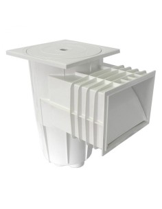 SKIMMER 15 L PISC. HORM. CON BOCA STANDARD TAPA CUADRADA BLANCO ASTRALPOOL                          