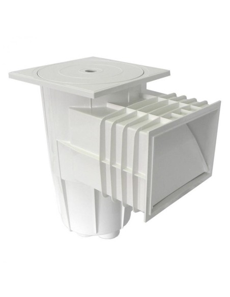 SKIMMER 15 L PISC. HORM. CON BOCA STANDARD TAPA CUADRADA BLANCO ASTRALPOOL                          