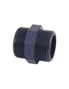 MANCHÓN DOBLE ROSCA PVC roscar macho CEPEX 2