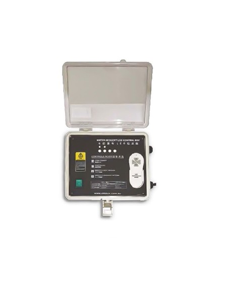 MANDO + CUADRO CONTROL LED RGB PARA CASCADA LAMINAR EMAUX