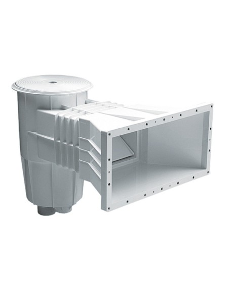 SKIMMER 15 L PISC/PREF. BOCA AMPLIACIÓN TAPA CIRCULAR COLOR BLANCO ASTRALPOOL