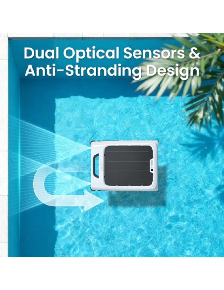 ROBOT SURFER M2 WHITE SKIMMER CON BATERIA AIPER