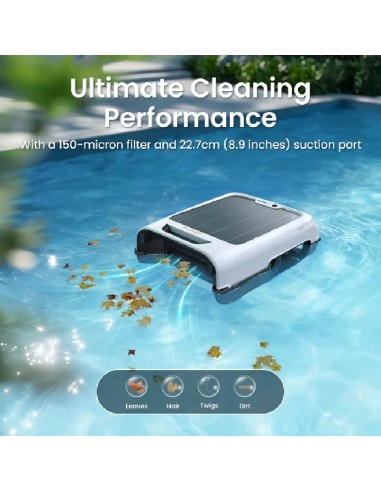 ROBOT SURFER M2 WHITE SKIMMER CON BATERIA AIPER