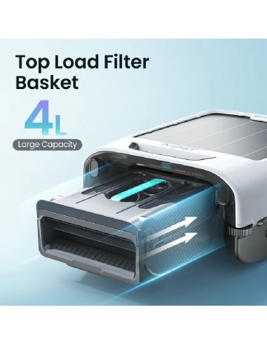 ROBOT SURFER M2 WHITE SKIMMER CON BATERIA AIPER