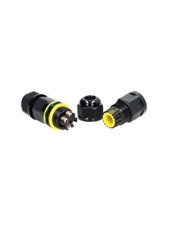 CONECTOR DE CABLES 4 POLOS IP68