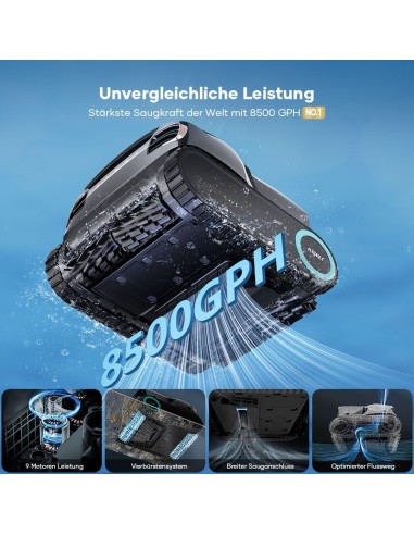 ROBOT X1 PRO MAX BLACK CON BATERIA AIPER