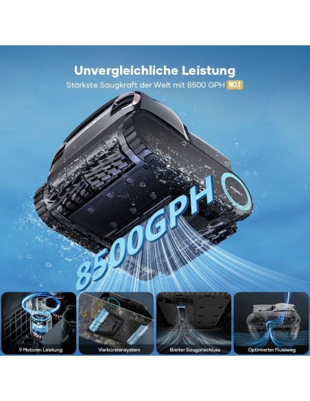 ROBOT X1 PRO MAX BLACK CON BATERIA AIPER