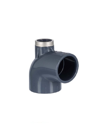CODO PVC con salida 1/2" HIDROTEN
