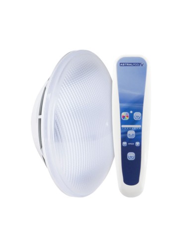 LAMPARA PAR56 ESENCIAL LED RGB + MANDO RC1100 - 1.100 LM ASTRALPOOL