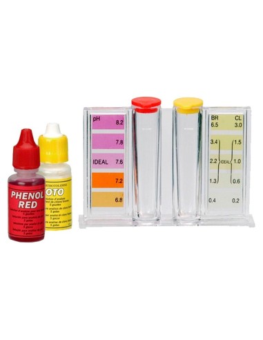 Analizador de cloro/bromo + pH (Oto/Phenol)