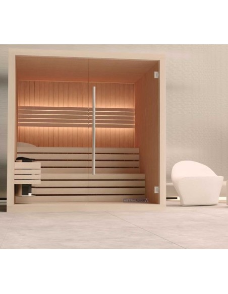 SAUNA CLASSIC SELECT 200X200X210 6KW 230/400 3~ PANEL EXTERIOR ASTRALPOOL                           
