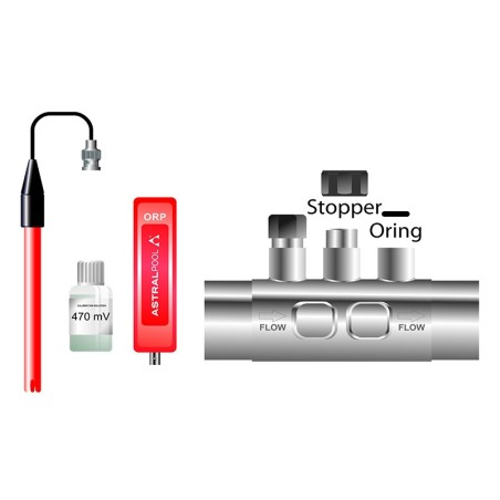 Módulo S-Driver pH+ORP con accesorios ASTRALPOOL                                                    