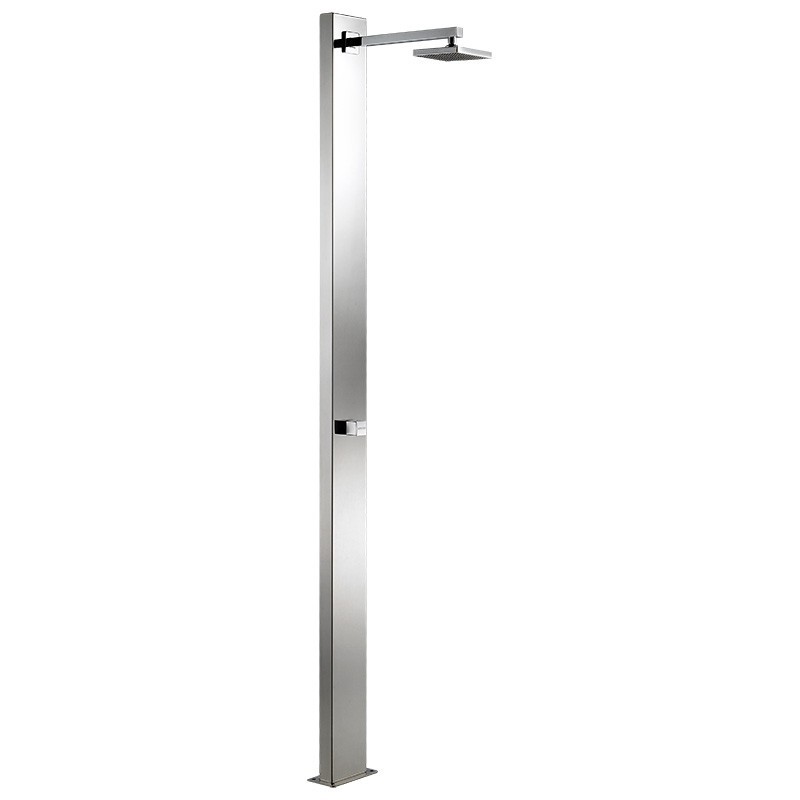 DUCHA NIAGARA ACERO INOX. AISI-304 MANDO CON POMO ASTRALPOOL                                        